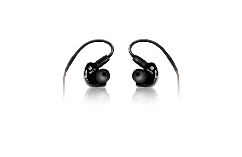 Mackie MP-120 In-Ear Wired Headphones - Black