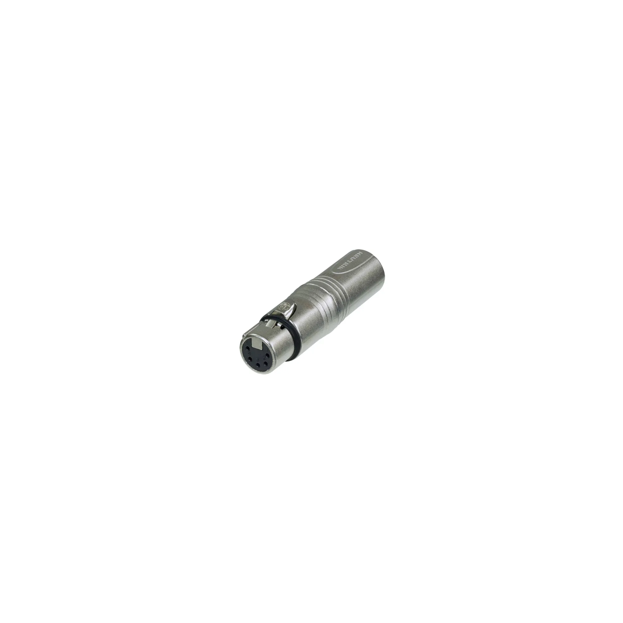 Neutrik NA3M5F επαγγελματικός αντάπτορας DMX  3-pin XLR αρσενικό - 5pin XLR θηλυκό.