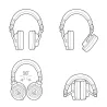 Audio Technica ATH-M50x Studio Ακουστικά - Μαύρα