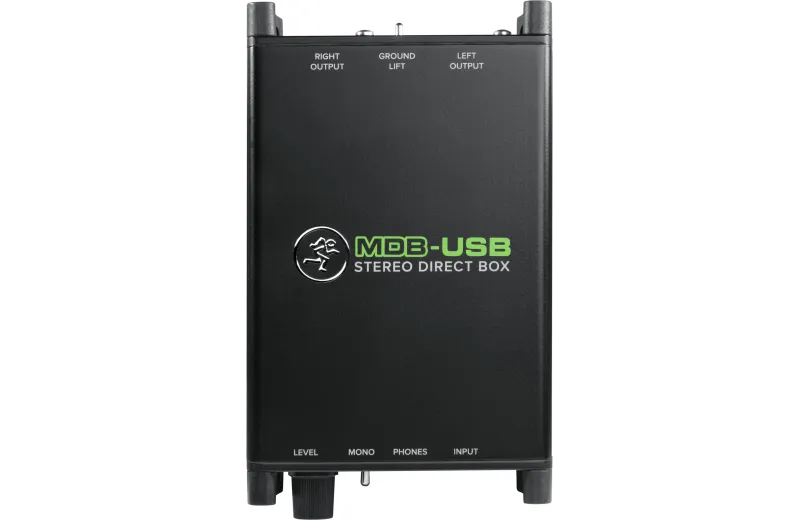 MACKIE MDB-USB Bus-Powered Stereo DI
