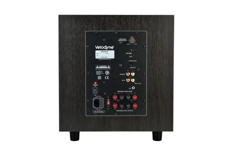 VELODYNE EQ-MAX10 195WRMS Active Subwoofer - Black