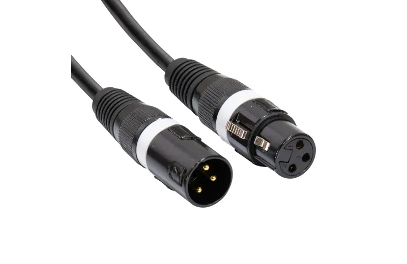 Accucable AC-DMX3/3 DMX καλώδιο XLR (3P) αρσενικό σε XLR (3P) θηλυκό 3m