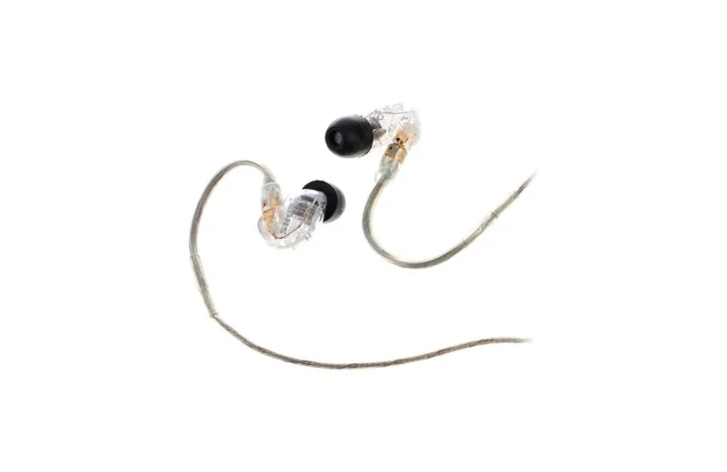 Shure SE215-CL In-Ear Wired Headphones - Transparent