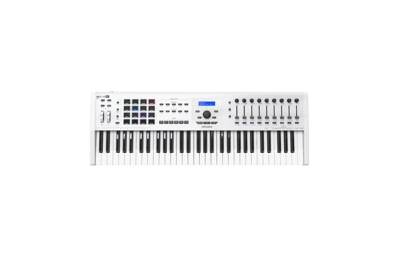 Arturia Keylab 61 MK2 White + V-COLLECTION 7 + Mini V, Stage-73 V, Rev Plate-140