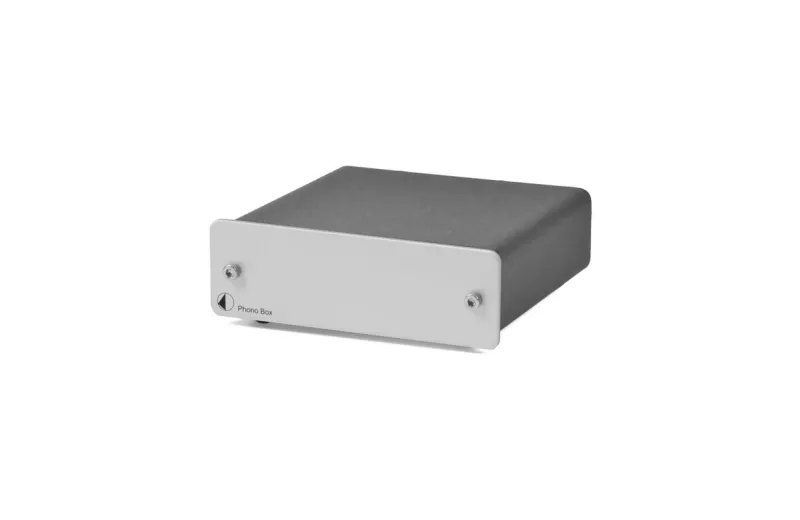Project Audio Phono Box MM-MC SLV Προενισχυτής Πικάπ Ασημί