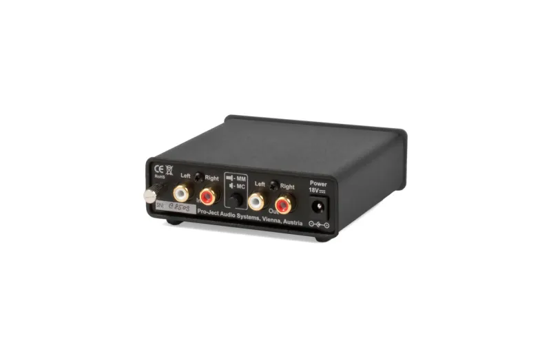 Project Audio Phono Box MM-MC SLV Προενισχυτής Πικάπ Ασημί