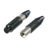 Neutrik NC3FM-C 3 pole unisex XLR cable connector