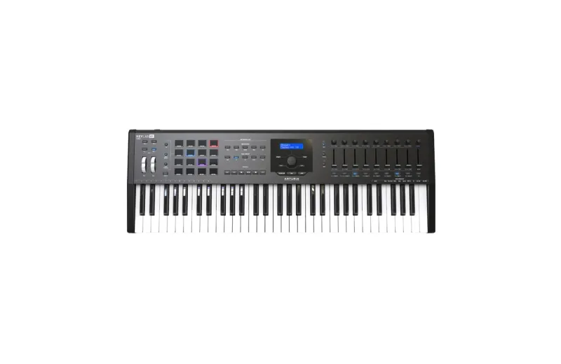 Arturia Keylab 61 MK2 Black + V-COLLECTION 7 + Mini V, Stage-73 V, Rev Plate-140