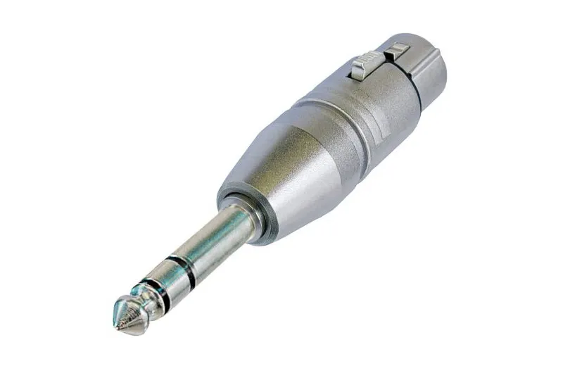 Neutrik NA3FP professional adaptor female XLR 3pin to stereo Jack male