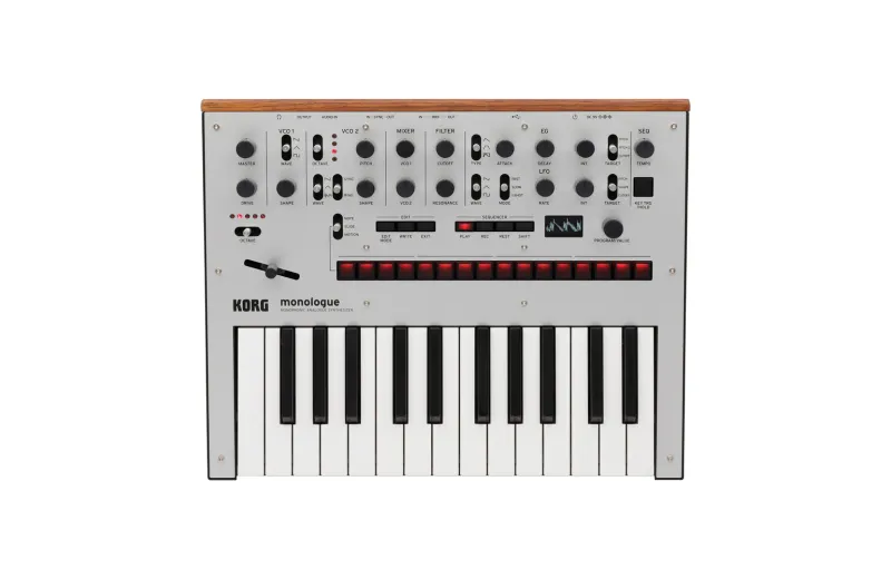 KORG MONOLOGUE SILVER SYNTHESIZER