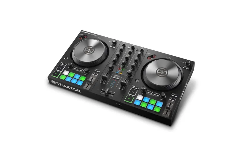 DJコントローラー traktor control s2 mk3 NI Traktor Kontrol S2 MK3 κονσόλα Dj 2 καναλιών με ενσωματωμένη
