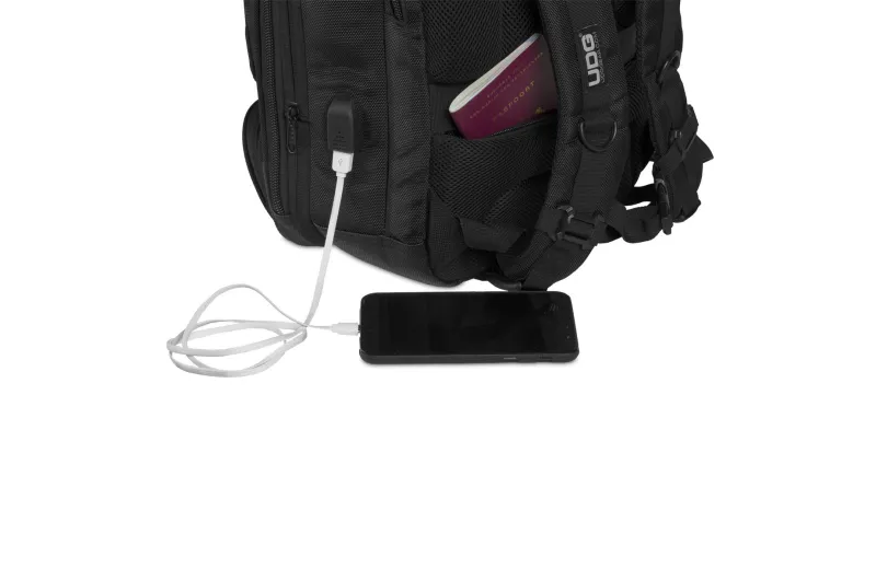 UDG ULTIMATE BACKPACK SLIM BLACK/ORANGE INSIDE U9108BL/OR