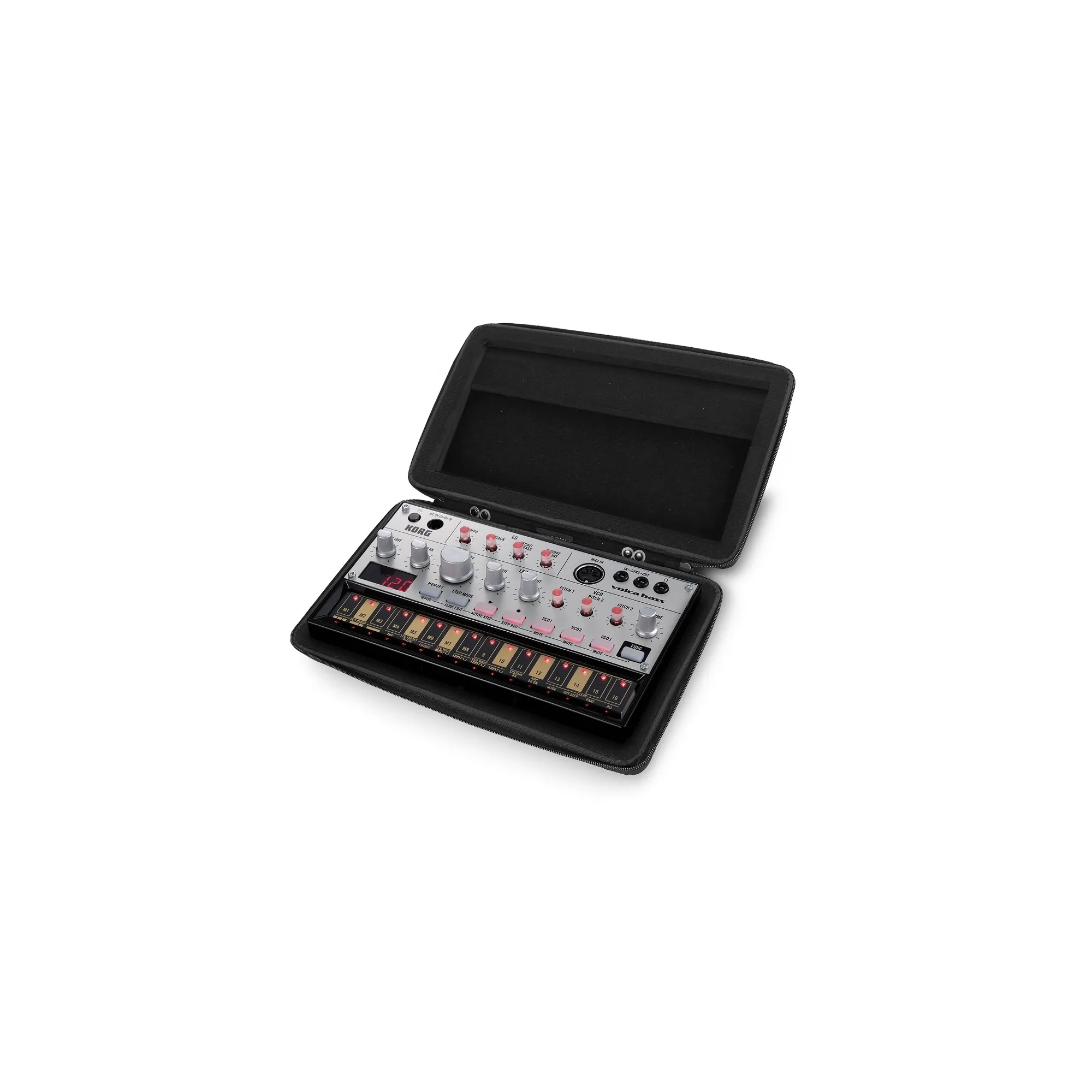 UDG CREATOR KORG KAOSS VOLCA HARDCASE BLACK U8435