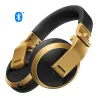 Pioneer Dj HDJ-X5BT over-ear bluetooth DJ headphones Black - Gold