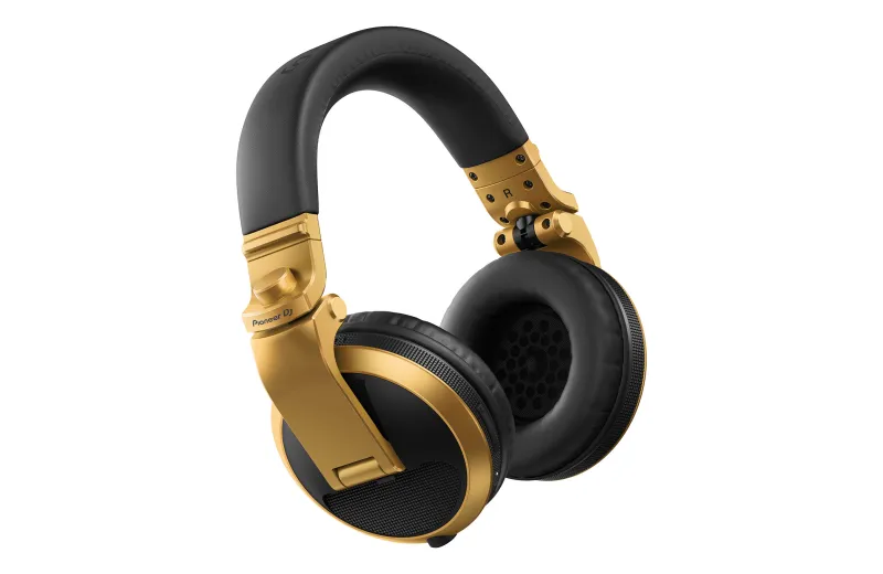 Pioneer Dj HDJ-X5BT over-ear bluetooth DJ headphones Black - Gold