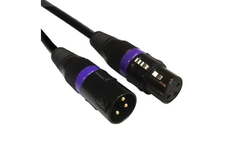 Accucable AC-DMX3/0,5 DMX cable XLR (3P) male to XLR (3P) female 0,5m