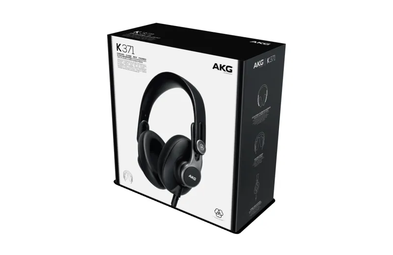AKG K 371 Studio Ακουστικά - Μαύρo