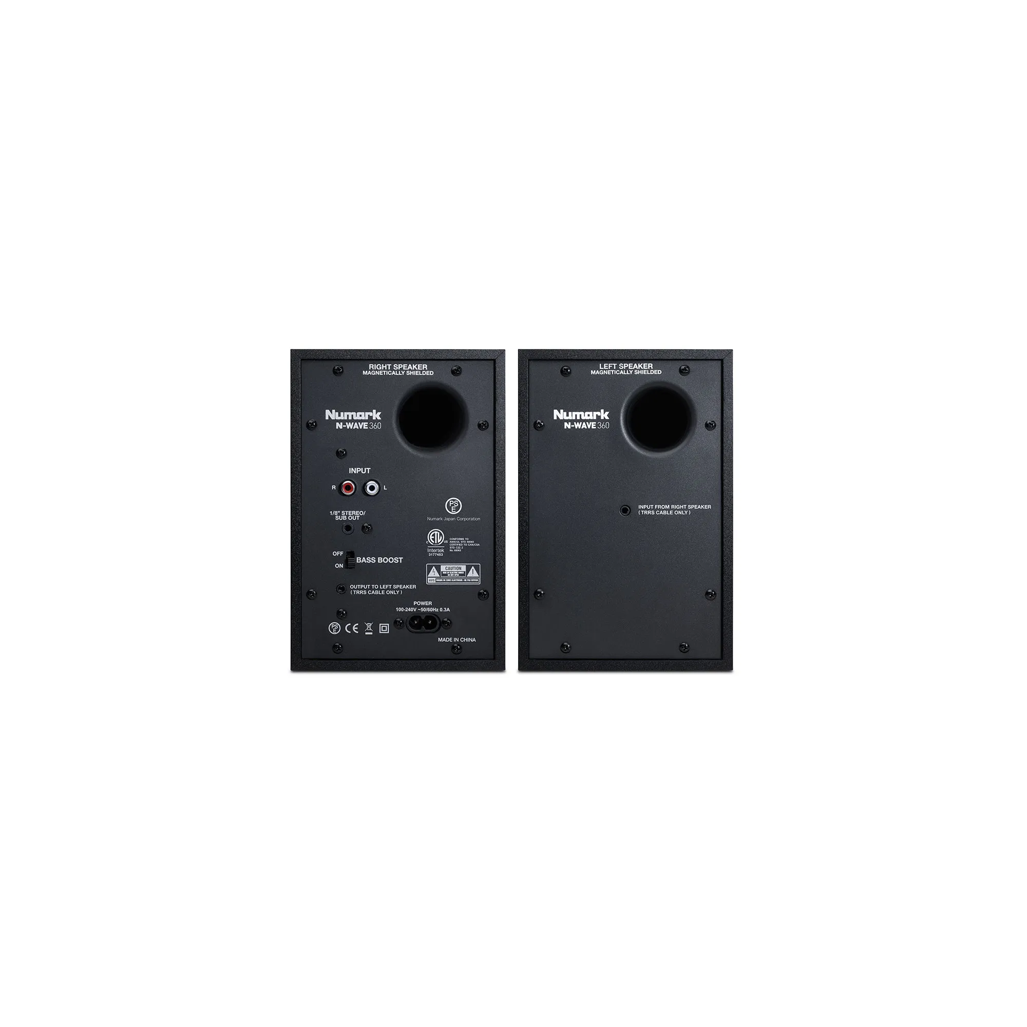 Numark N-Wave 360 アクティブパワードモニタースピーカー 製品情報：N-Wave 360：Numark