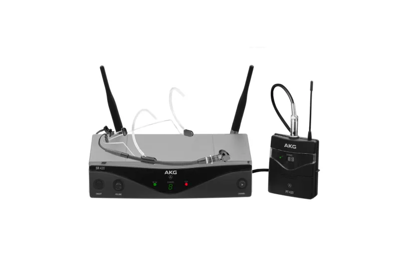 AKG WMS 420 HEADSET ΑΣΥΡΜΑΤΟ ΣΥΣΤΗΜΑ ΚΕΦΑΛΗΣ 8 ΣΥΧΝΟΤΗΤΩΝ