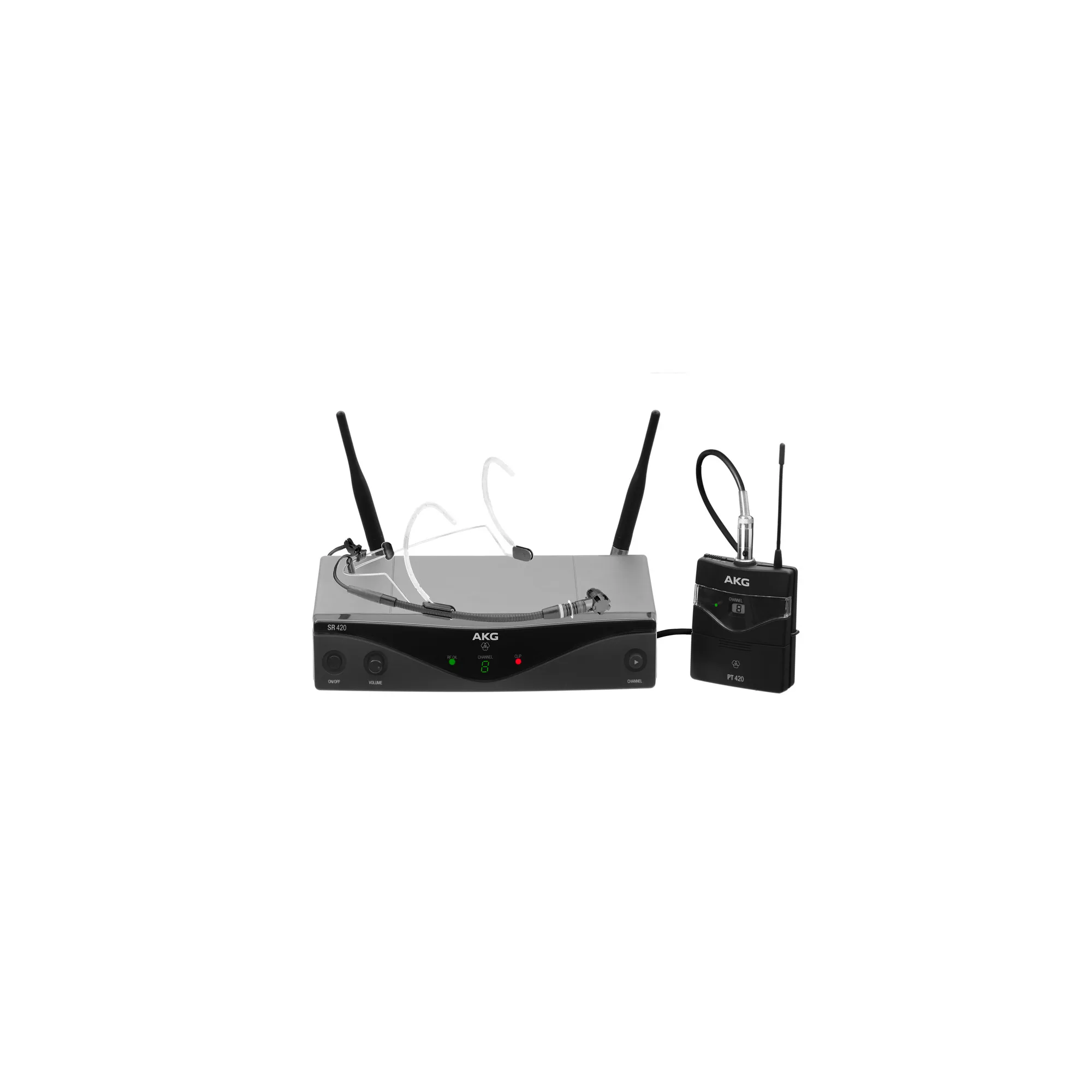 AKG WMS 420 HEADSET ΑΣΥΡΜΑΤΟ ΣΥΣΤΗΜΑ ΚΕΦΑΛΗΣ 8 ΣΥΧΝΟΤΗΤΩΝ