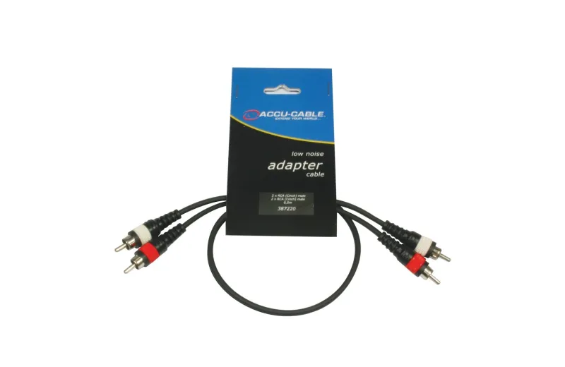 Καλώδιο AC-R/0,5 RCA cable 0,5m ACCU-CABLE