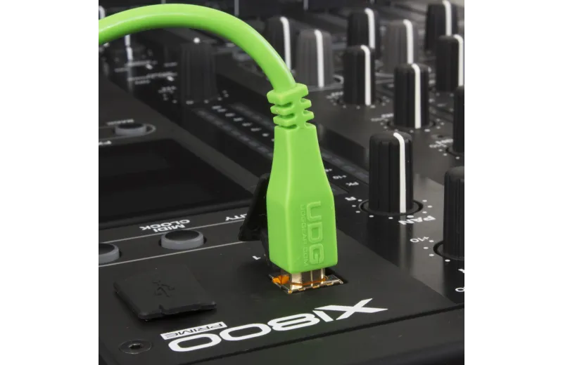 Udg U95001GR Ultimate Audio Cable USB 2.0 A-B Green Straight 1m