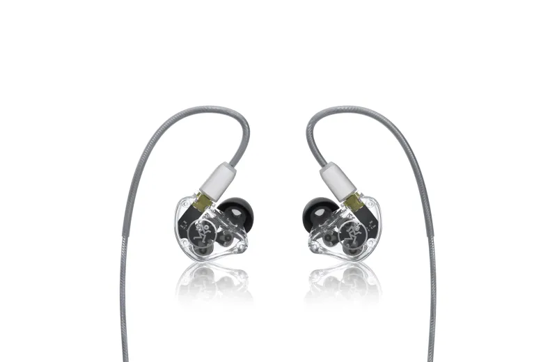 MACKIE MP-320 In-Ear Wired Headphones - Transparent