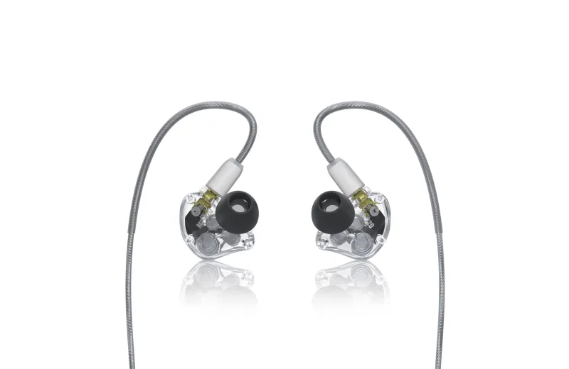 MACKIE MP-320 In-Ear Wired Headphones - Transparent