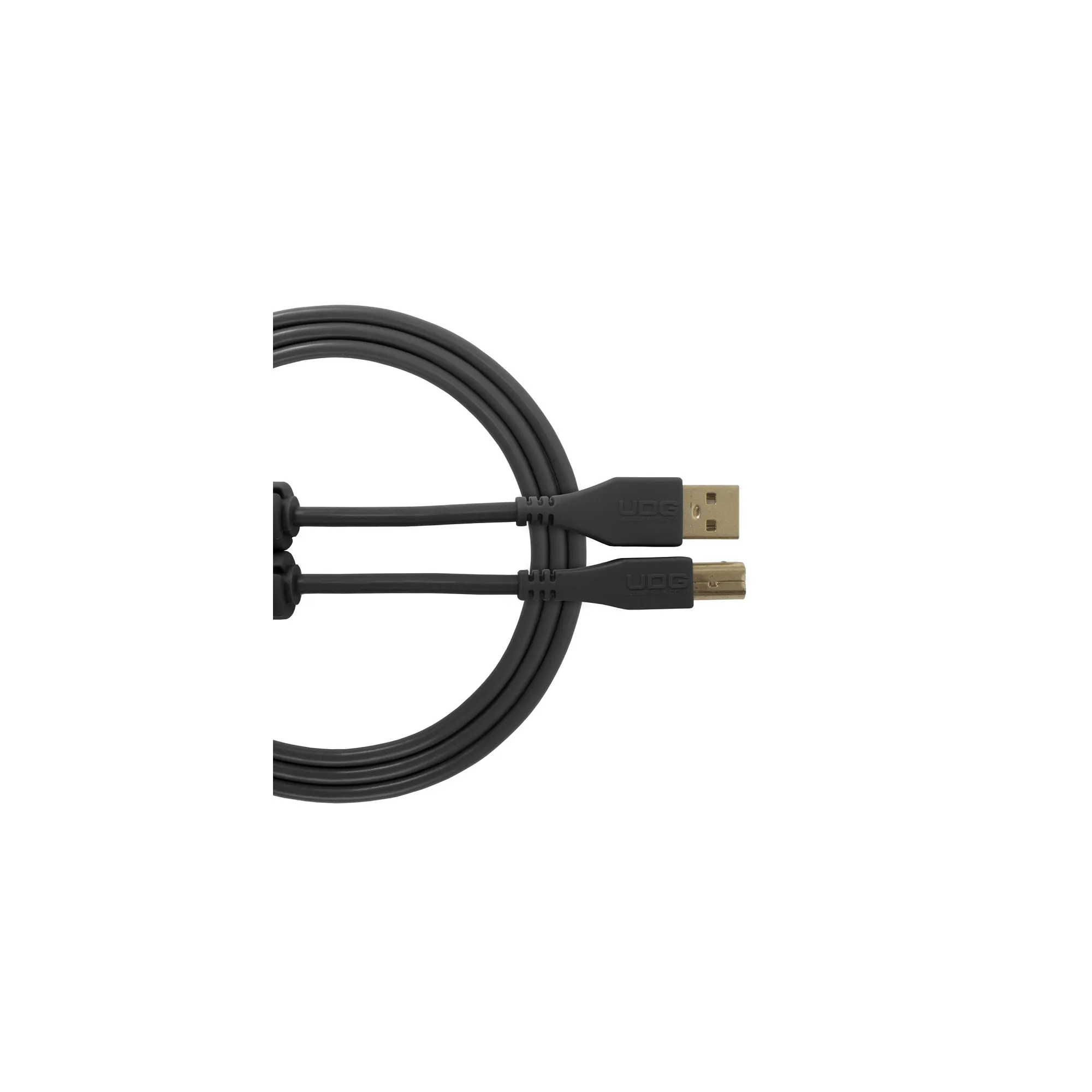 Udg U95001BL Ultimate Audio Cable USB 2.0 A-B Black Straight 1m