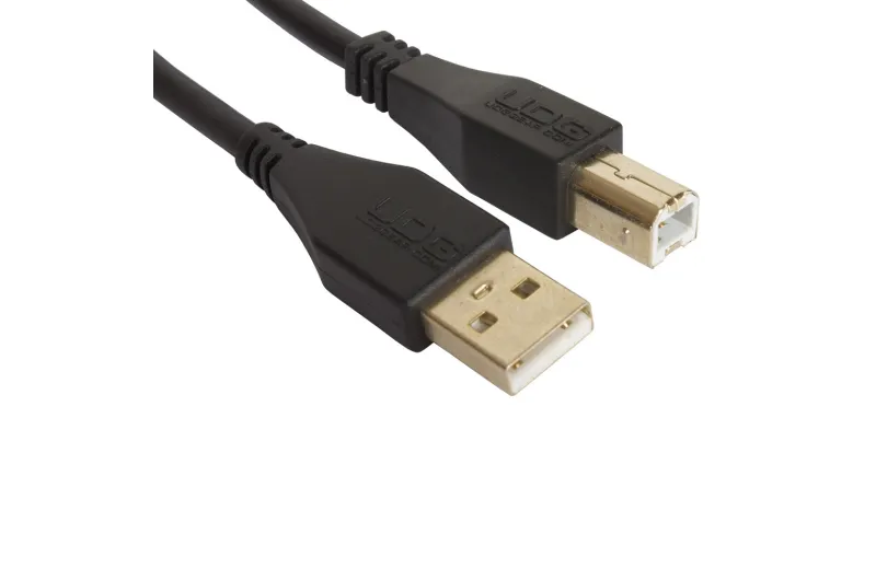Udg U95001BL Ultimate Audio Cable USB 2.0 A-B Black Straight 1m