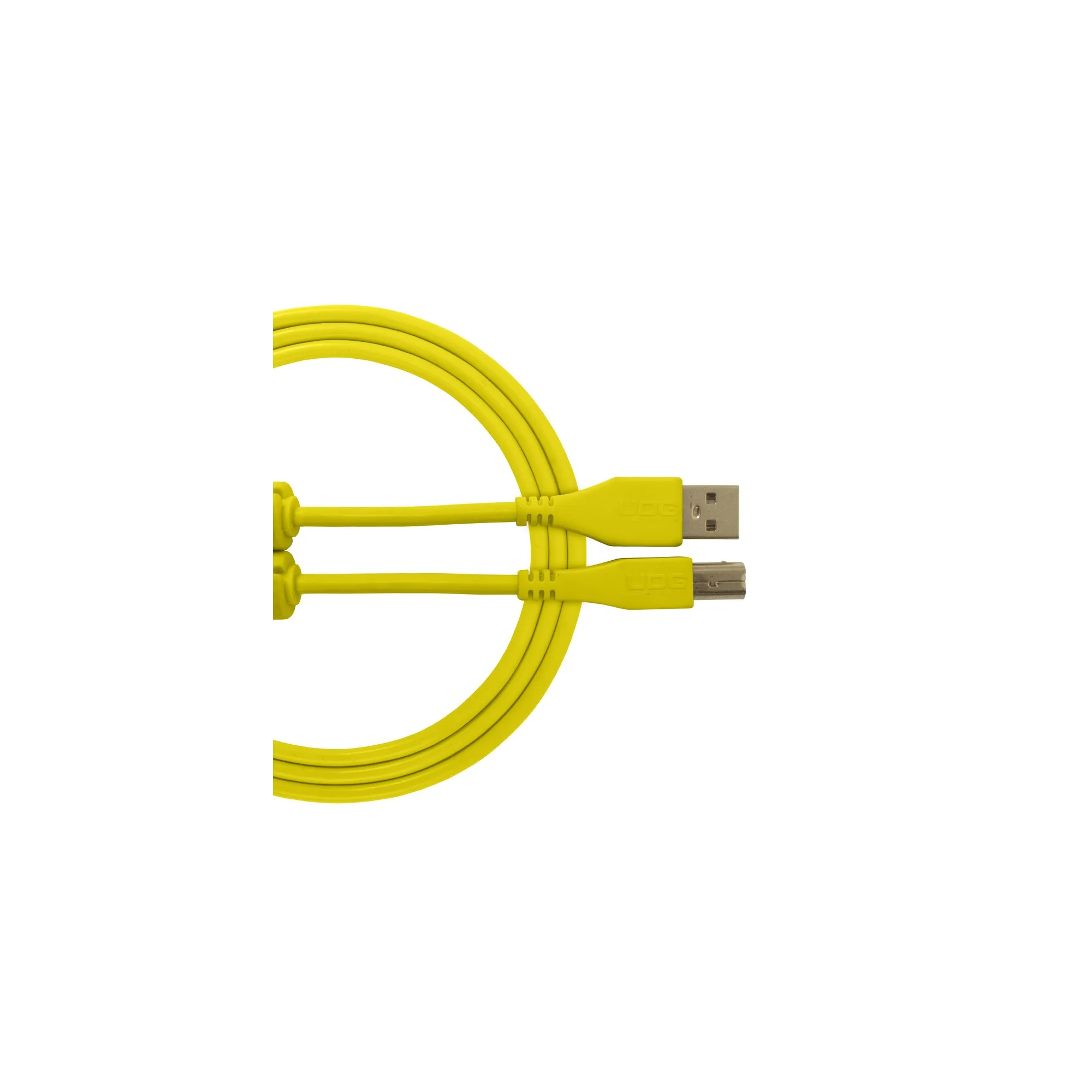 Udg U95002YL Ultimate Audio Cable USB 2.0 A-B Yellow Straight 2m