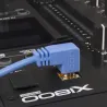 Udg U95004LB Ultimate Audio Cable USB 2.0 A-B Light Blue Angled 1m
