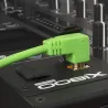 Udg U95004GR Ultimate Audio Cable USB 2.0 A-B Green Angled 1m