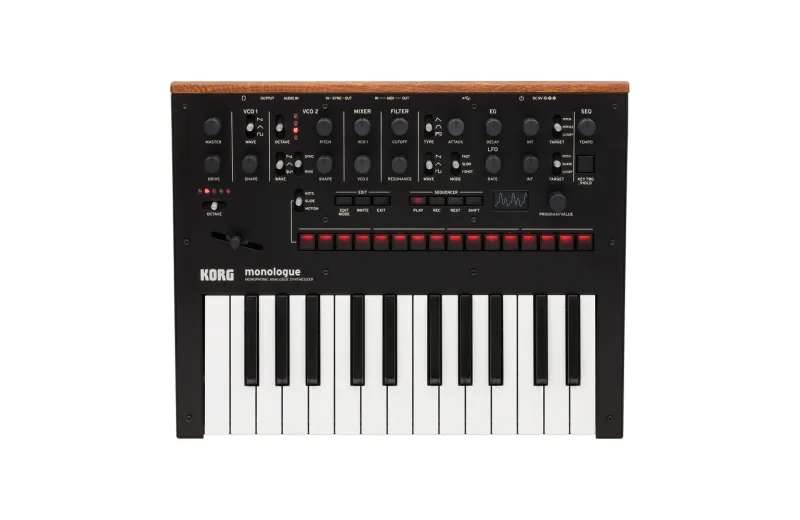 KORG MONOLOGUE BLACK SYNTHESIZER