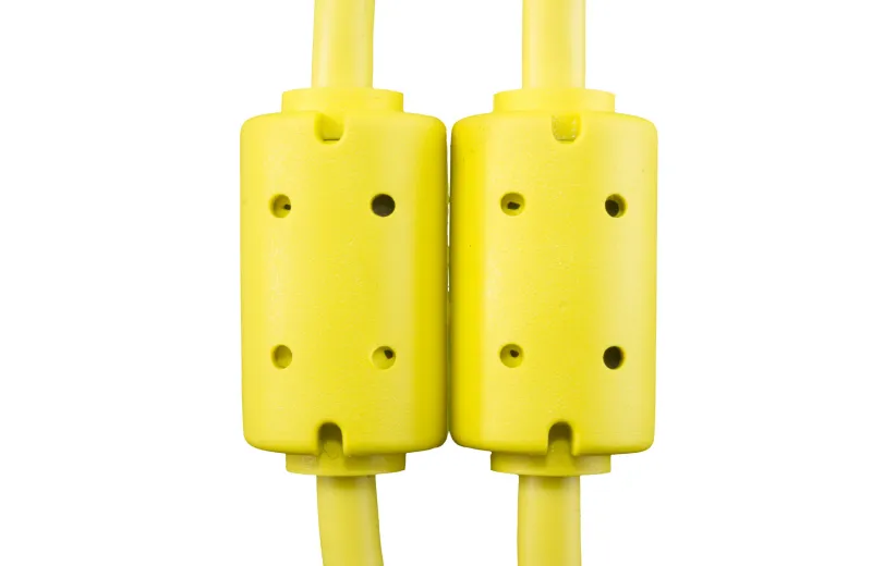 Udg U95004YL Ultimate Audio Cable USB 2.0 A-B Yellow Angled 1m