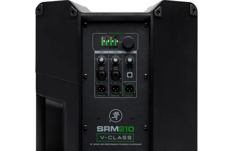 Mackie SRM210 V-CLASS Active Loudspeaker with Bluetooth - Black