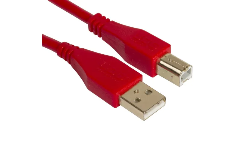 Udg U95001RD Ultimate Audio Cable USB 2.0 A-B Red Straight 1m