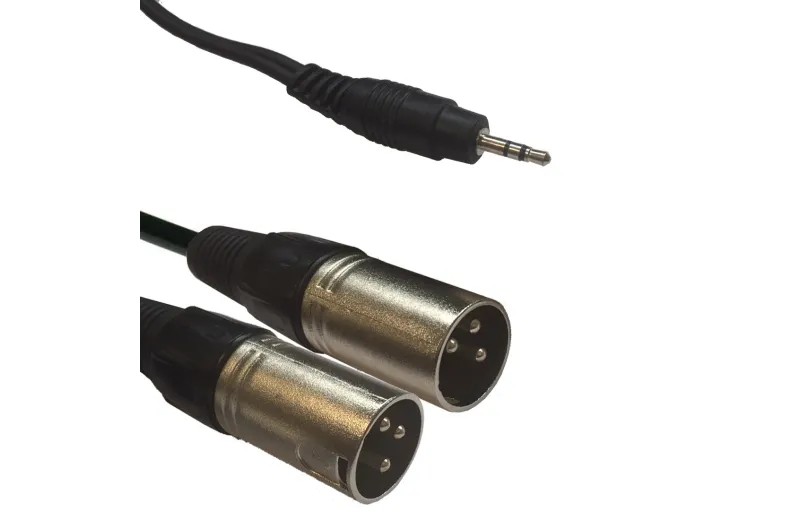 ACCU-CABLE  AC-J3S-2XM/3 3,5 Jack Stereo to 2x XLR 3m