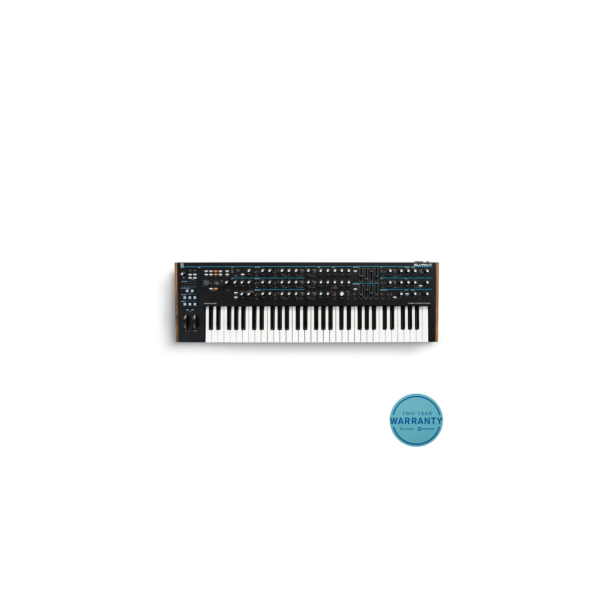 NOVATION SUMMIT ANALOG SYNTHESIZER