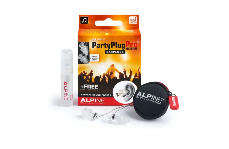 Alpine partyplug Pro Earplugs - Transparent