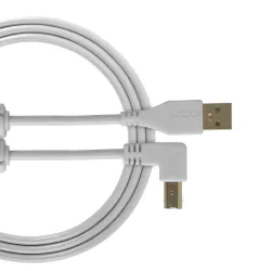Udg U95005WT Ultimate Audio Cable USB 2.0 A-B White Angled 2m