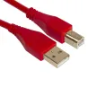 Udg U95003RD Ultimate Audio Cable USB 2.0 A-B Red Straight 3m