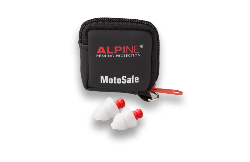 Apine Motosafe Race Earplugs - White