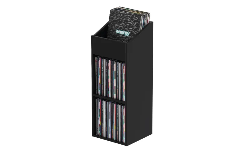 Glorious Record Rack 330 Black