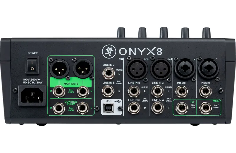 Mackie Onyx8 Mixer Αναλογική Κονσόλα Ήχου