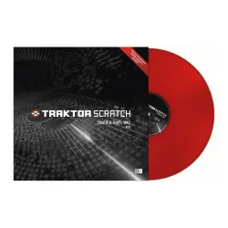 Traktor Scratch Control Vinyl MK2 - Κόκκινο