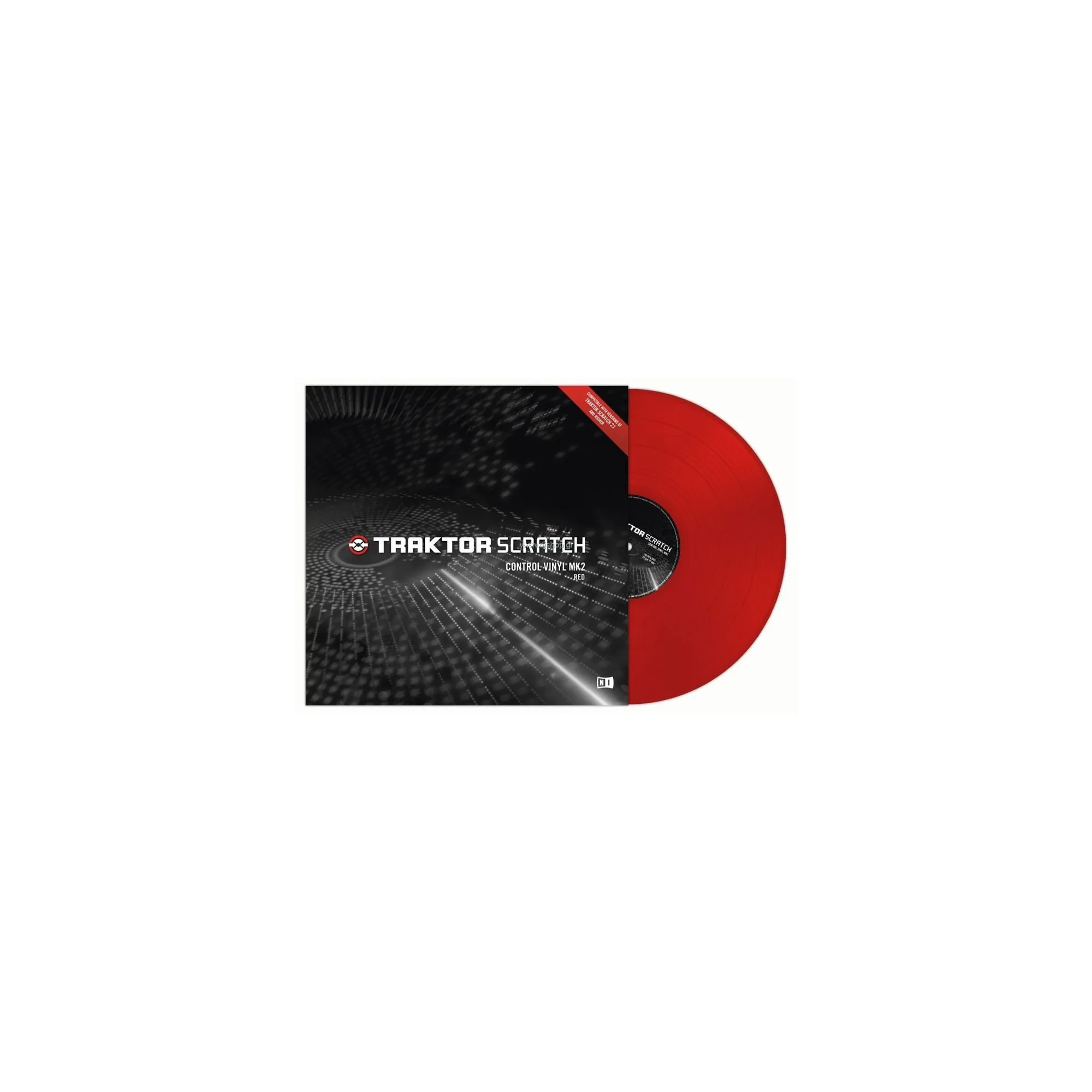 Traktor Scratch Control Vinyl MK2 - Red