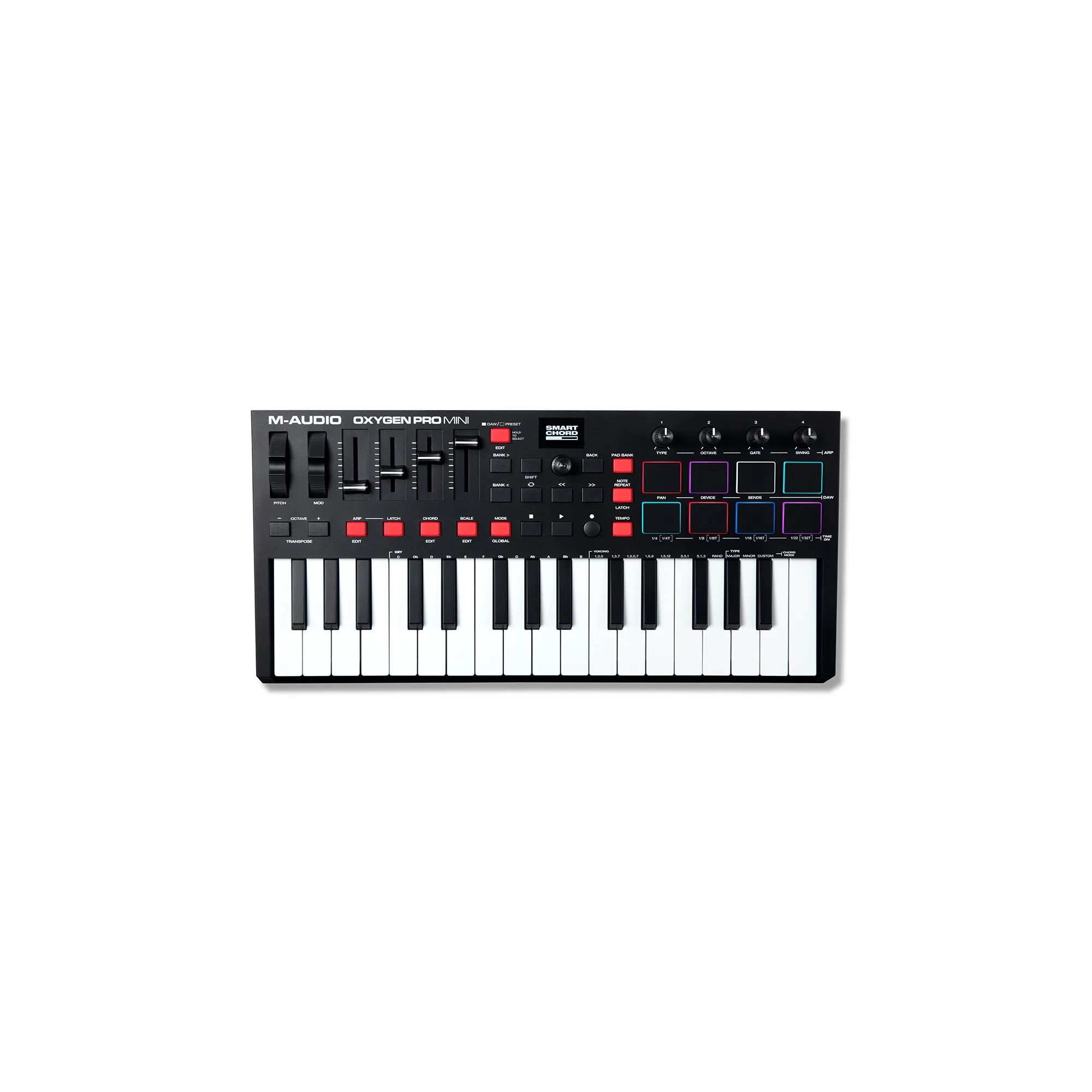 M-audio Oxygen Pro Mini Midi Keyboard