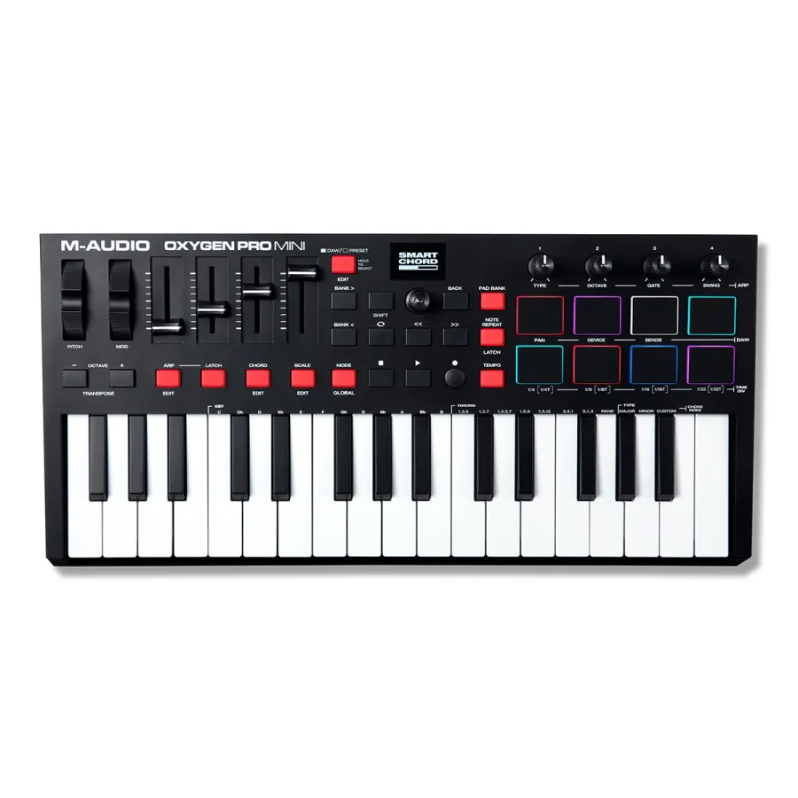 M-audio Oxygen Pro Mini Midi Keyboard