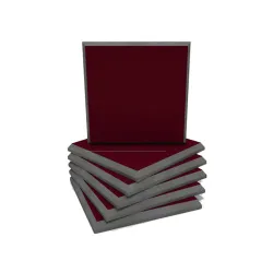 EQ ACOUSTICS COLOURPANEL 60 TILE BURGUNDY